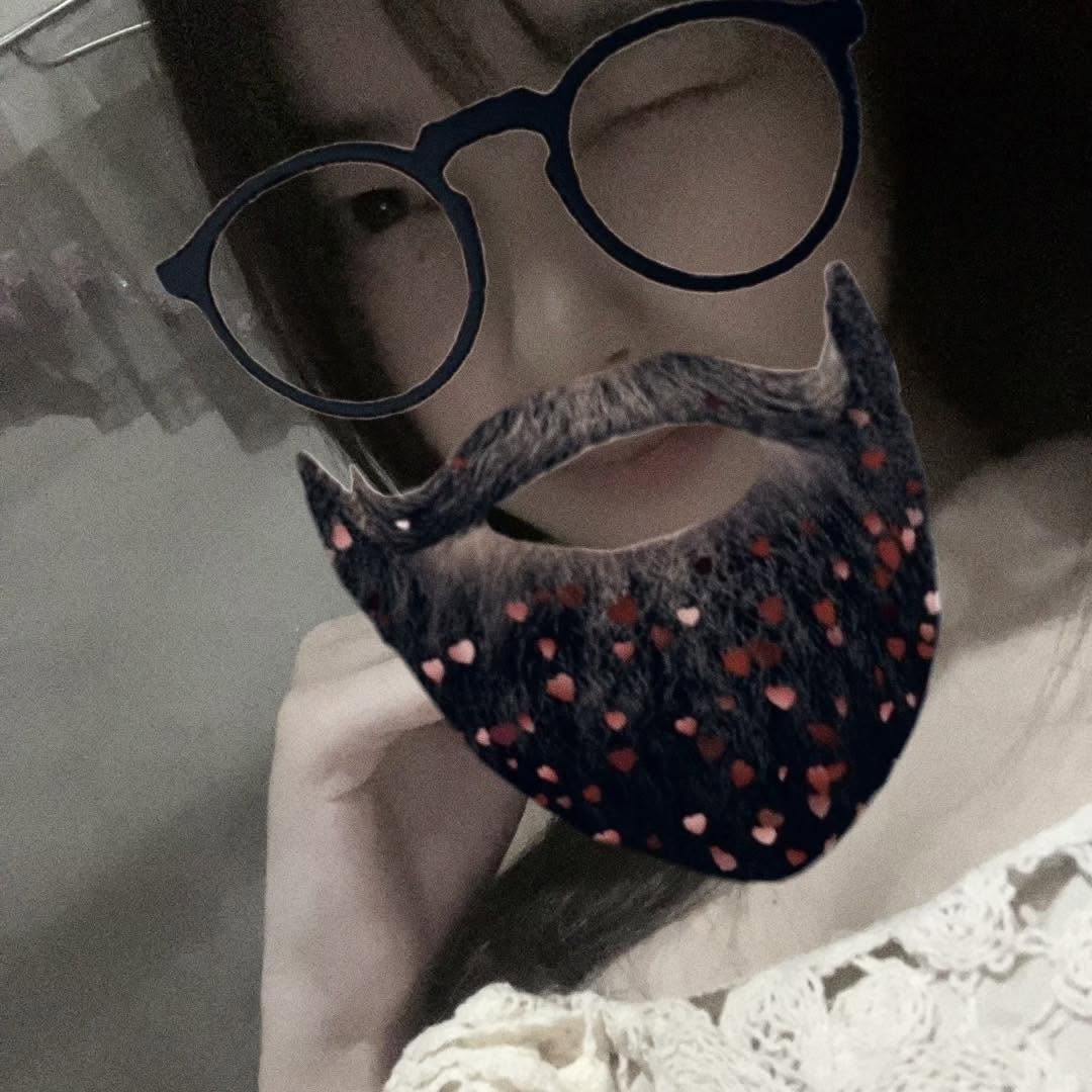 Selfie with Funny Beard and Glasses — © SIGIL