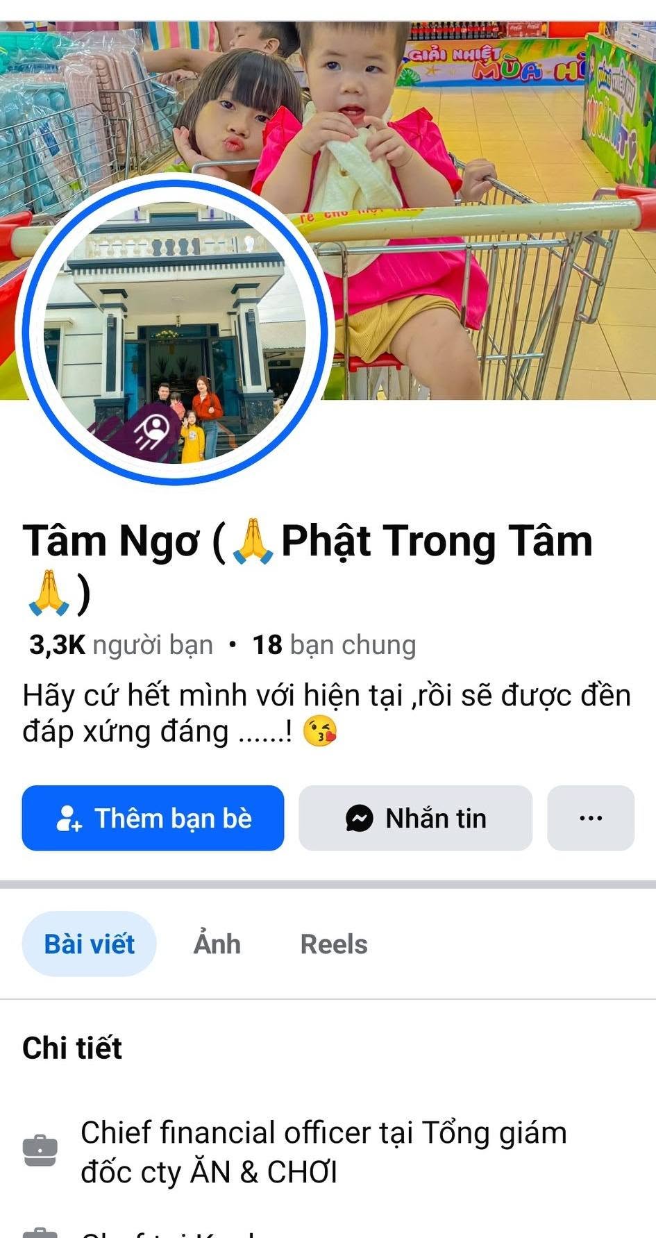 Facebook Profile Screenshot. — © SIGIL